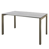 Schaffner Luzern table repas 160x90cm Champagne 85 Déco Stromboli Clair db 