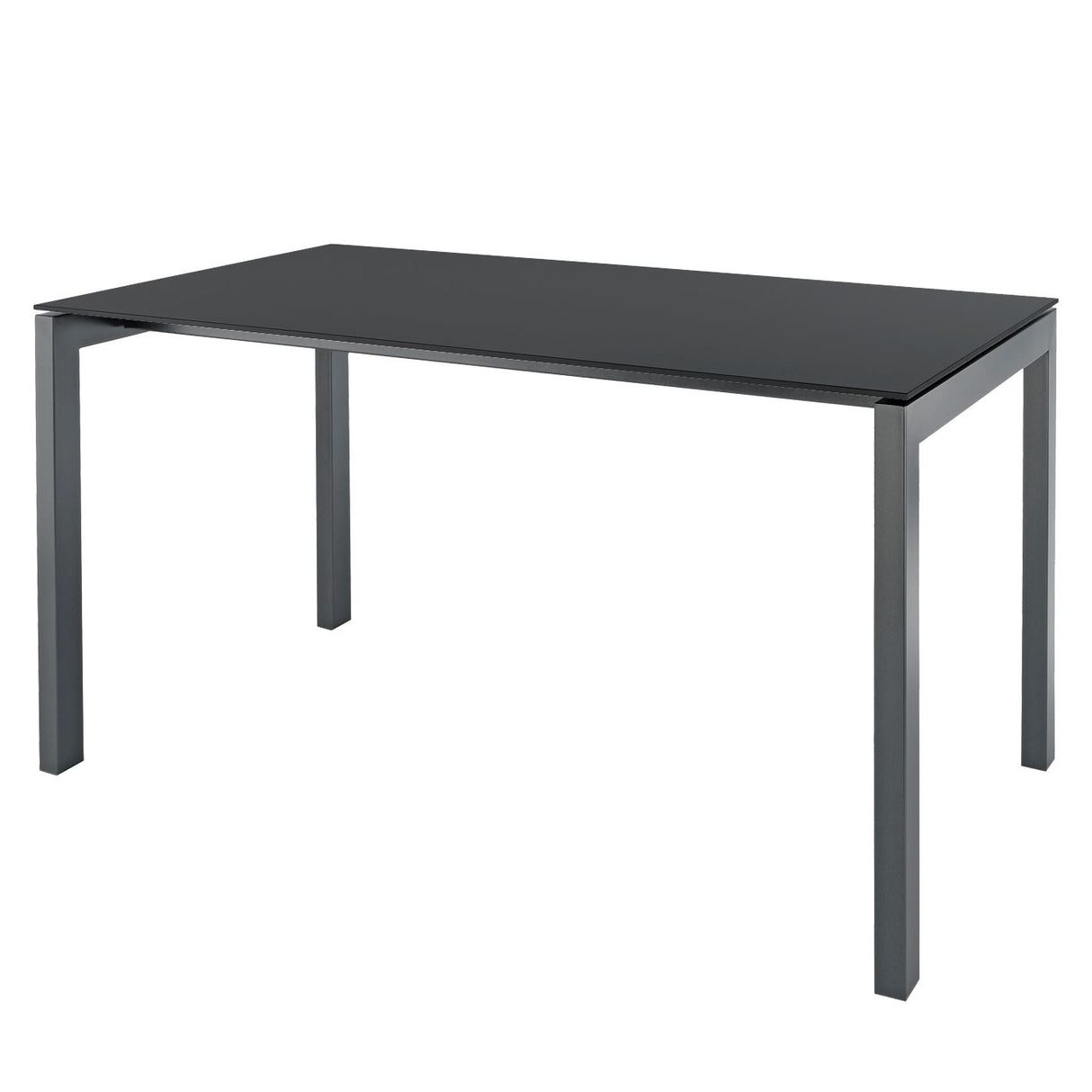 Schaffner Luzern table repas 160x90cm Graphite 73 Anthracite 77 