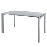 Schaffner Luzern table repas 160x90cm Gris argent 78 Gris Argent 78 