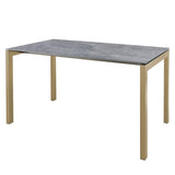 Schaffner Luzern table repas 160x90cm Marron Pastel 83 Déco Béton dd 