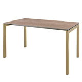 Schaffner Luzern table repas 160x90cm Marron Pastel 83 Déco Chêne de 