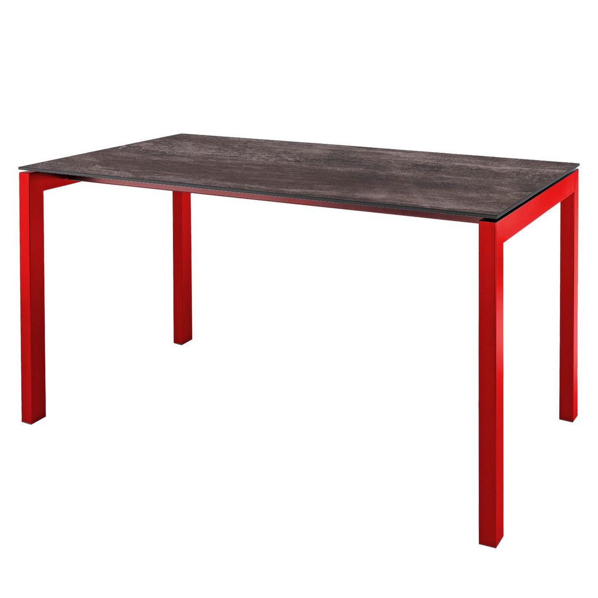 Schaffner Luzern table repas 160x90cm Rouge 30 Déco Stromboli Foncé da 