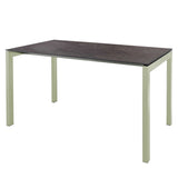 Schaffner Luzern table repas 160x90cm Vert Pastel 64 Déco Cooperfield dc 