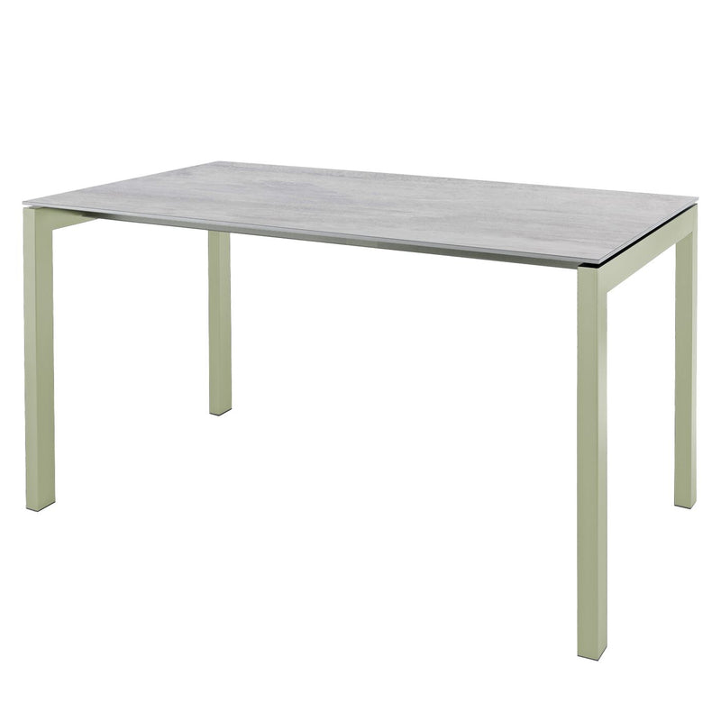 Schaffner Luzern table repas 220x100cm Vert Pastel 64 Déco Stromboli Clair db 
