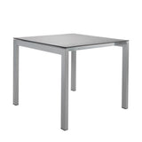 Schaffner Luzern table repas 80x80cm Gris argent 78 Gris Argent 78 