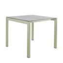 Schaffner Luzern table repas 90x90cm Vert Pastel 64 Déco Stromboli Clair db 