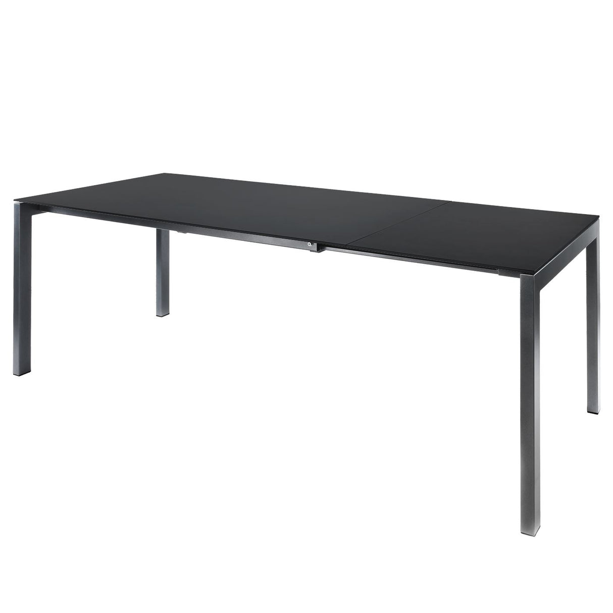 Schaffner Luzern table repas extensible 140/200x80cm Anthracite 77 Anthracite 77 