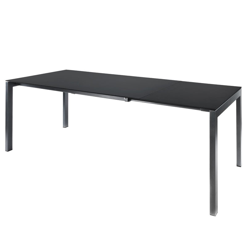 Schaffner Luzern table repas extensible 140/200x80cm Anthracite 77 Anthracite 77 