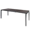 Schaffner Luzern table repas extensible 140/200x80cm Anthracite 77 Déco Cooperfield dc 
