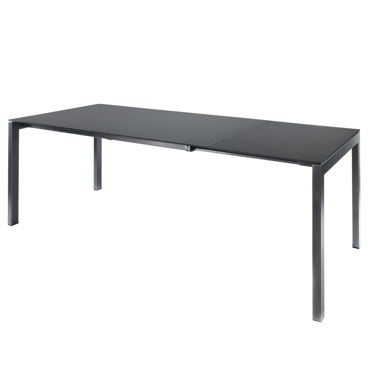 Schaffner Luzern table repas extensible 140/200x80cm Anthracite 77 Graphite 73 