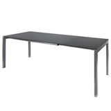 Schaffner Luzern table repas extensible 140/200x80cm Graphite 73 Graphite 73 