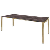 Schaffner Luzern table repas extensible 140/200x80cm Marron Pastel 83 Déco Stromboli Foncé da 