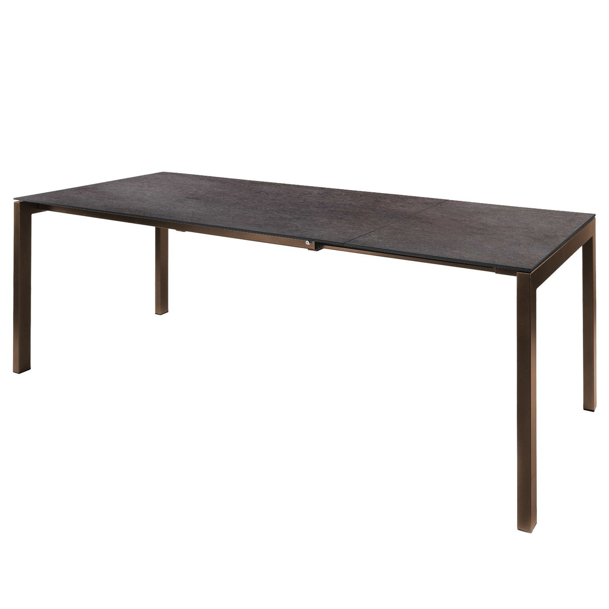 Schaffner Luzern table repas extensible 140/200x80cm Moka 88 Déco Cooperfield dc 