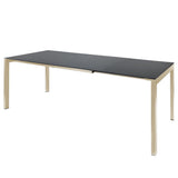Schaffner Luzern table repas extensible 140/200x80cm Sable Pastel 15 Graphite 73 