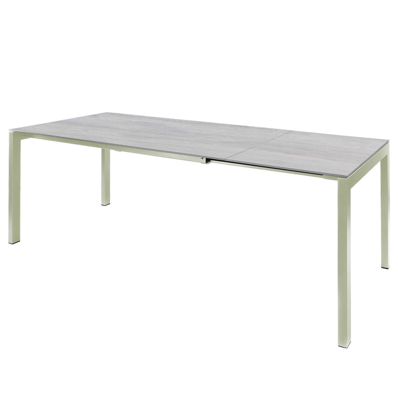 Schaffner Luzern table repas extensible 140/200x80cm Vert Pastel 64 Déco Stromboli Clair db 