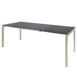 Schaffner Luzern table repas extensible 140/200x80cm Vert Pastel 64 Graphite 73 
