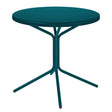 Schaffner PIX Table basse unicolore Ø54cm H:54cm Bleu Kali 56 