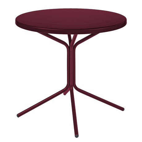 Schaffner PIX Table basse unicolore Ø54cm H:54cm Bordeaux 38 
