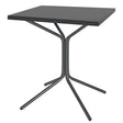 Schaffner PIX Table bistrot rabattable 70x70cm Anthracite 77 Anthracite 77 