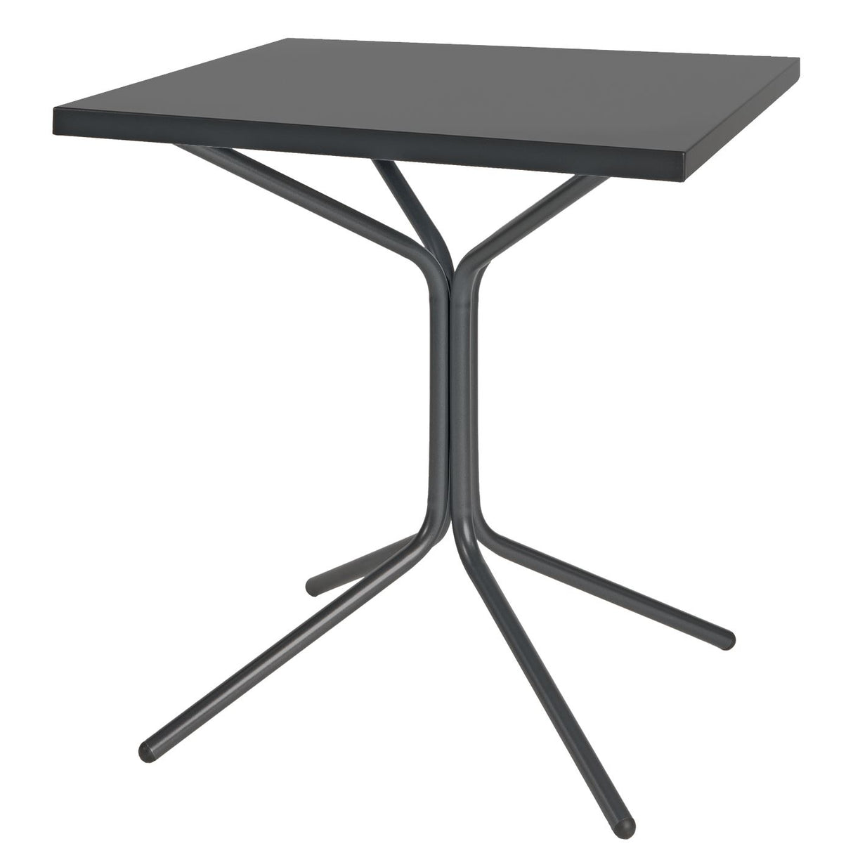 Schaffner PIX Table bistrot rabattable 70x70cm Anthracite 77 Anthracite 77 