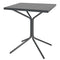 Schaffner PIX Table bistrot rabattable 70x70cm Anthracite 77 Graphite 73 