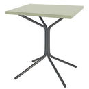 Schaffner PIX Table bistrot rabattable 70x70cm Anthracite 77 Vert Pastel 64 
