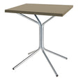 Schaffner PIX Table bistrot rabattable 70x70cm Galvanisé à chaud 02 Champagne 85 