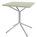 Schaffner PIX Table bistrot rabattable 70x70cm Galvanisé à chaud 02 Vert Pastel 64 