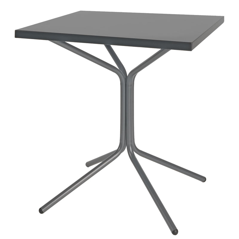 Schaffner PIX Table bistrot rabattable 70x70cm Graphite 73 Graphite 73 
