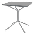 Schaffner PIX Table bistrot rabattable 70x70cm Gris Argent 78 Gris Argent 78 
