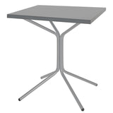 Schaffner PIX Table bistrot rabattable 70x70cm Gris Argent 78 Gris Argent 78 