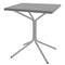 Schaffner PIX Table bistrot rabattable 70x70cm Gris Argent 78 Gris Argent 78 