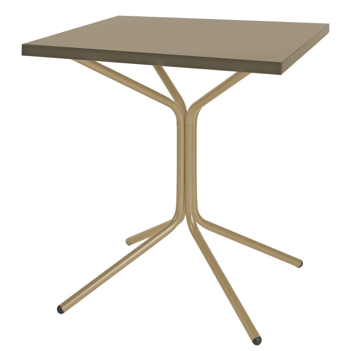 Schaffner PIX Table bistrot rabattable 70x70cm Marron Pastel 83 Champagne 85 