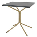 Schaffner PIX Table bistrot rabattable 70x70cm Marron Pastel 83 Graphite 73 