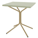 Schaffner PIX Table bistrot rabattable 70x70cm Marron Pastel 83 Vert Pastel 64 