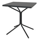 Schaffner PIX Table bistrot rabattable 70x70cm Noir 91 Anthracite 77 