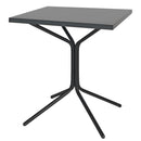 Schaffner PIX Table bistrot rabattable 70x70cm Noir 91 Graphite 73 