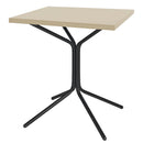 Schaffner PIX Table bistrot rabattable 70x70cm Noir 91 Sable Pastel 15 