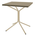 Schaffner PIX Table bistrot rabattable 70x70cm Sable Pastel 15 Champagne 85 