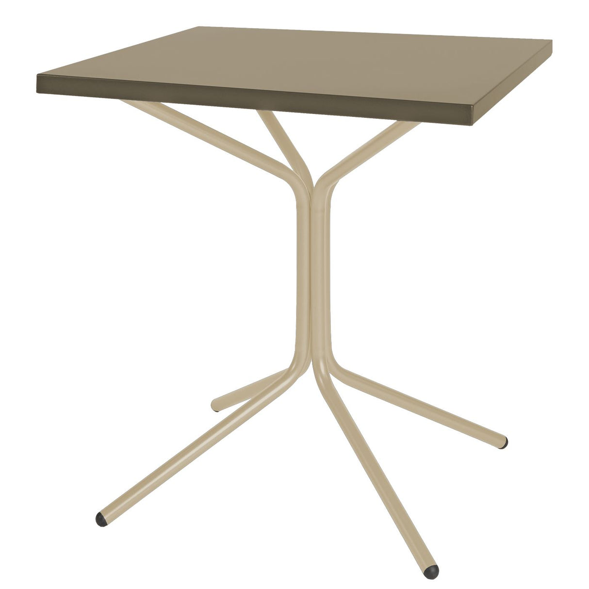 Schaffner PIX Table bistrot rabattable 70x70cm Sable Pastel 15 Champagne 85 