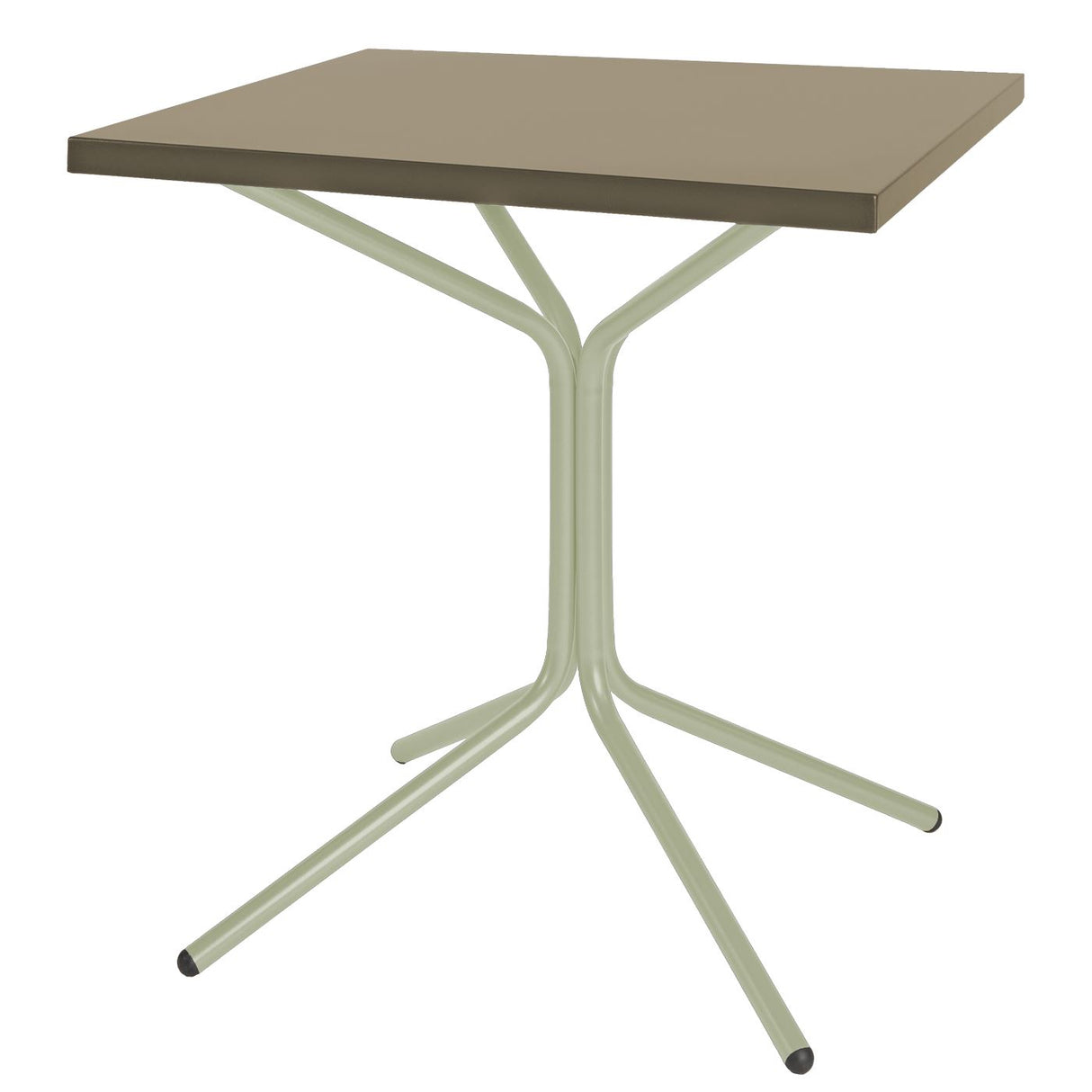 Schaffner PIX Table bistrot rabattable 70x70cm Vert Pastel 64 Champagne 85 