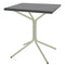 Schaffner PIX Table bistrot rabattable 70x70cm Vert Pastel 64 Graphite 73 