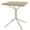 Schaffner PIX Table bistrot rabattable 70x70cm Vert Pastel 64 Marron Pastel 83 