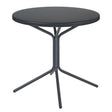 Schaffner PIX Table bistrot rabattable Ø54cm Anthracite 77 Anthracite 77 