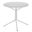Schaffner PIX Table bistrot rabattable Ø54cm Blanc 90 Blanc 90 