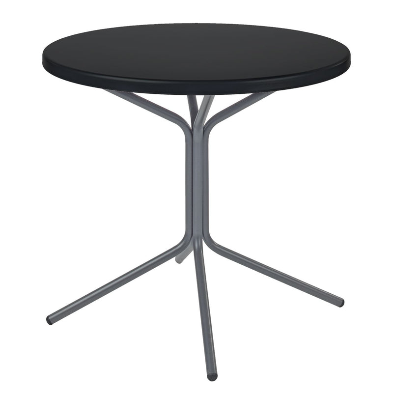 Schaffner PIX Table bistrot rabattable Ø54cm Graphite 73 Noir 91 