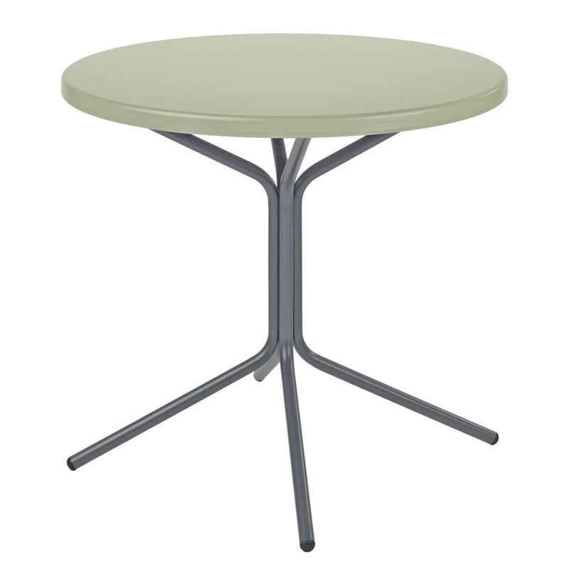 Schaffner PIX Table bistrot rabattable Ø54cm Graphite 73 Vert Pastel 64 