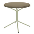 Schaffner PIX Table bistrot rabattable Ø54cm Vert Pastel 64 Champagne 85 