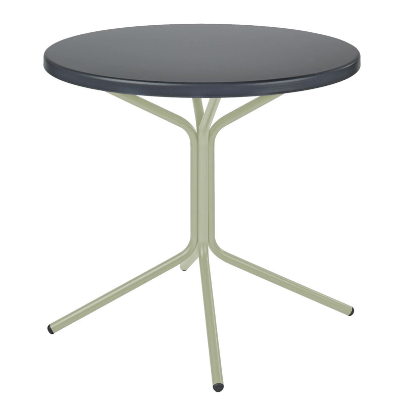 Schaffner PIX Table bistrot rabattable Ø54cm Vert Pastel 64 Graphite 73 