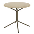 Schaffner PIX Table bistrot rabattable Ø60cm Champagne 85 Sable Pastel 15 